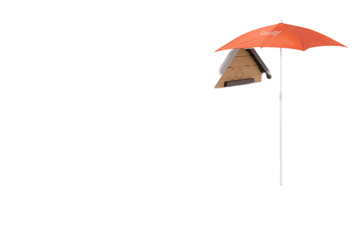 Domeček pro zahradníka Garden House Smoby s květináči rozšiřitelný okap a mřížka s ptačí budkou 135 cm výška s UV filtrem od 2 let