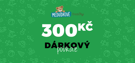 Dárkové kupóny - Dárkový poukaz 300 Kč