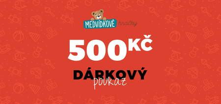 Dárkové kupóny - Dárkový poukaz 500 Kč