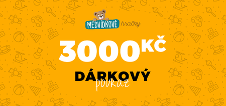 Dárkové kupóny - Dárkový poukaz 3000 Kč